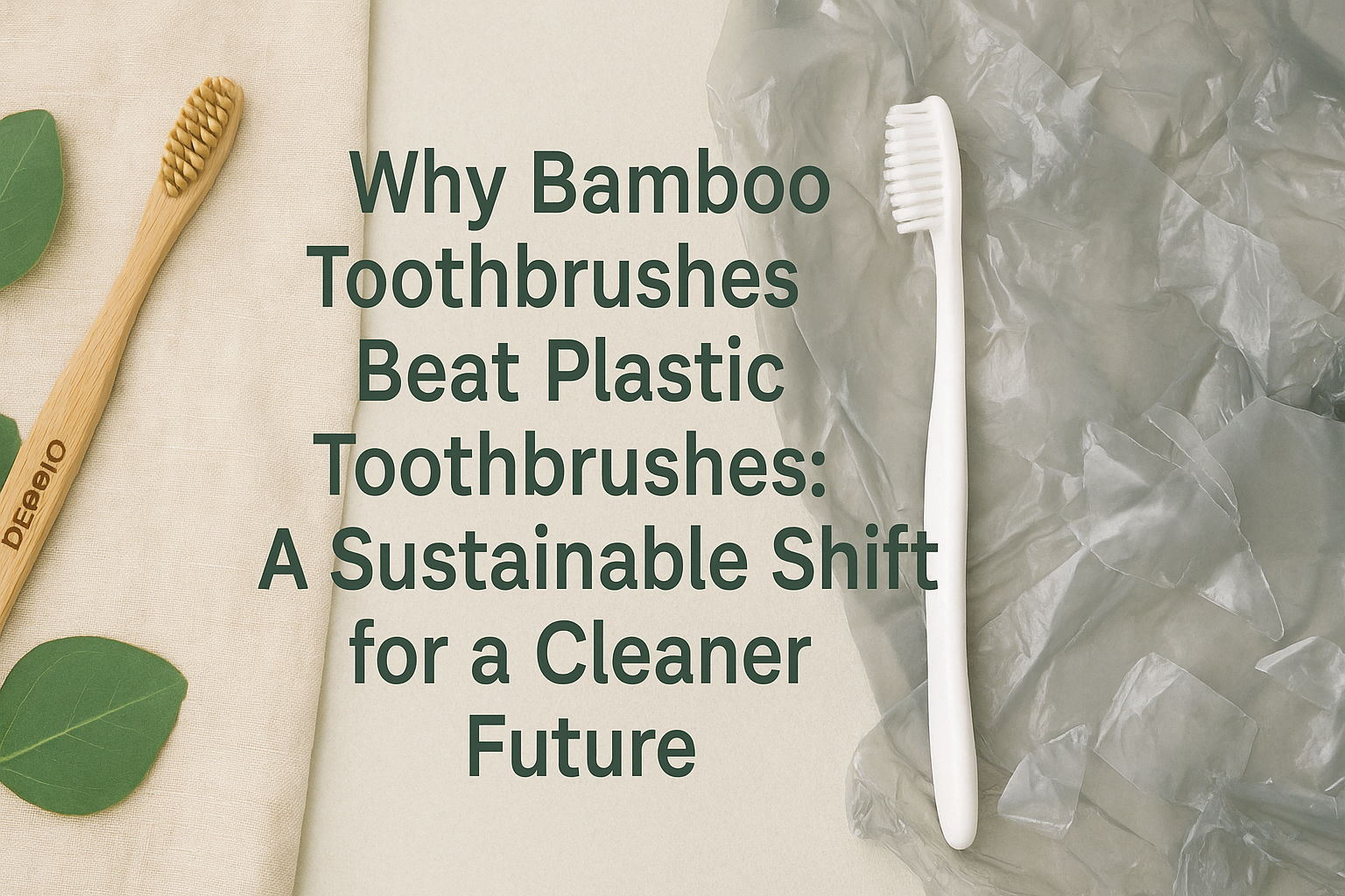 Why Bamboo Toothbrushes Beat Plastic Toothbrushes: A Sustainable Shift for a Cleaner Future
