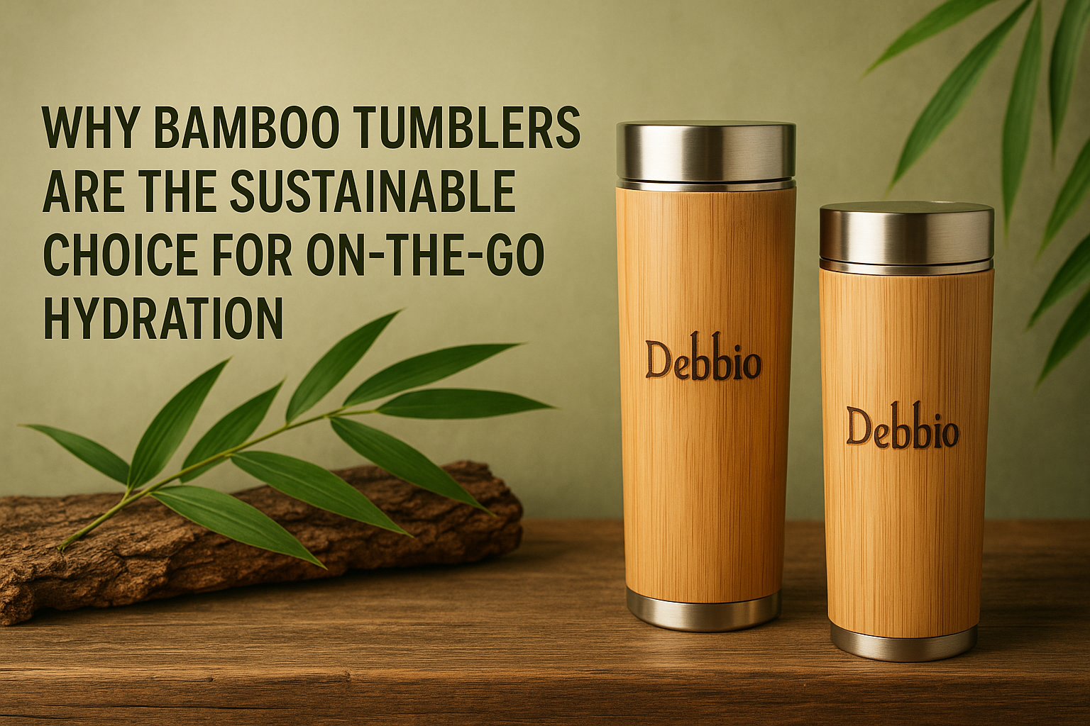 Why Bamboo Tumblers Are the Sustainable Choice for On-the-Go Hydration