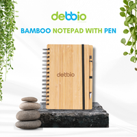 Bamboo Notepad With Pen