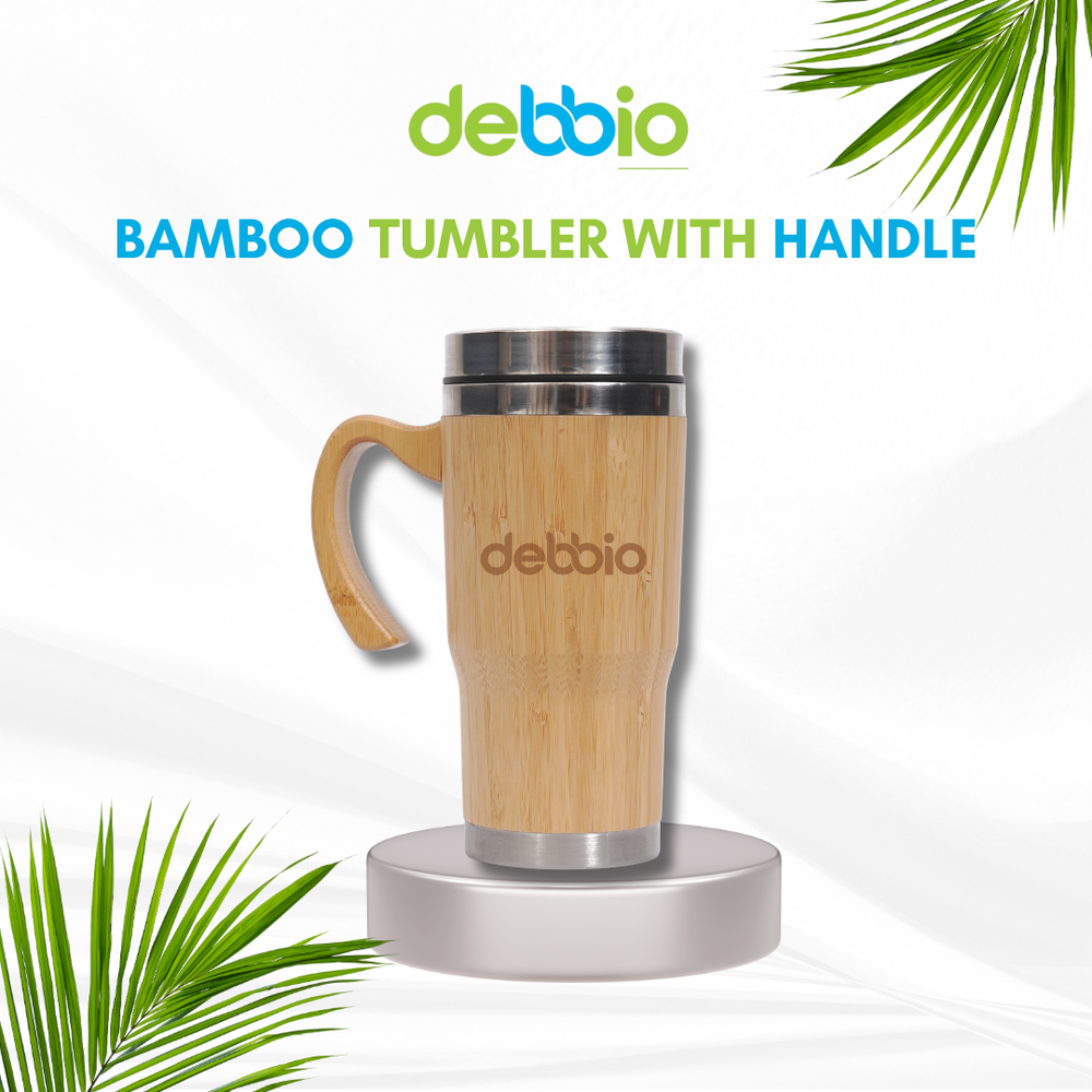 Bamboo Tumbler With Handle