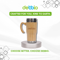 Bamboo Tumbler With Handle