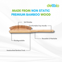 Bamboo Paddle comb