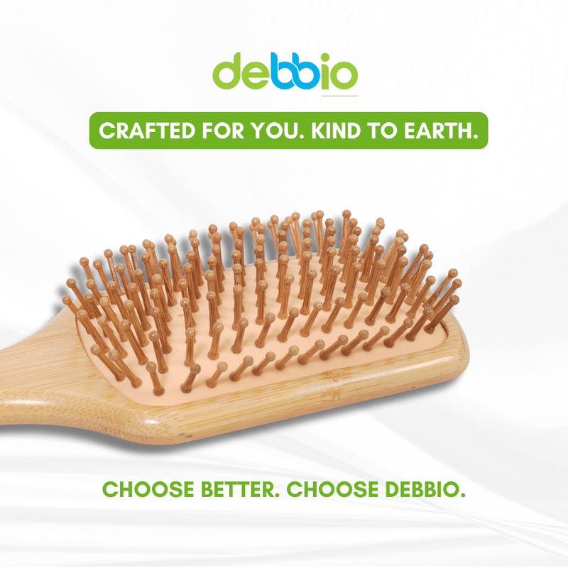 Bamboo Paddle comb