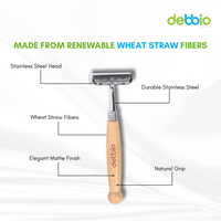 Wheat Straw Shaving Razor