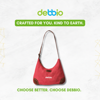 Red Hobo CANVAS TOTE Bag for Women